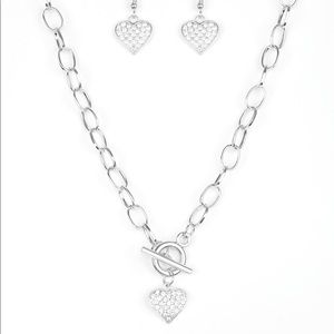 Harvard Hearts - white